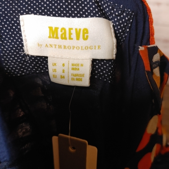 ANTHROPOLOGIE Maeve polka dot dress size 2 - Picture 10 of 16